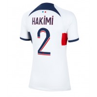 Camisa de Futebol Paris Saint-Germain Achraf Hakimi #2 Equipamento Secundário Mulheres 2023-24 Manga Curta